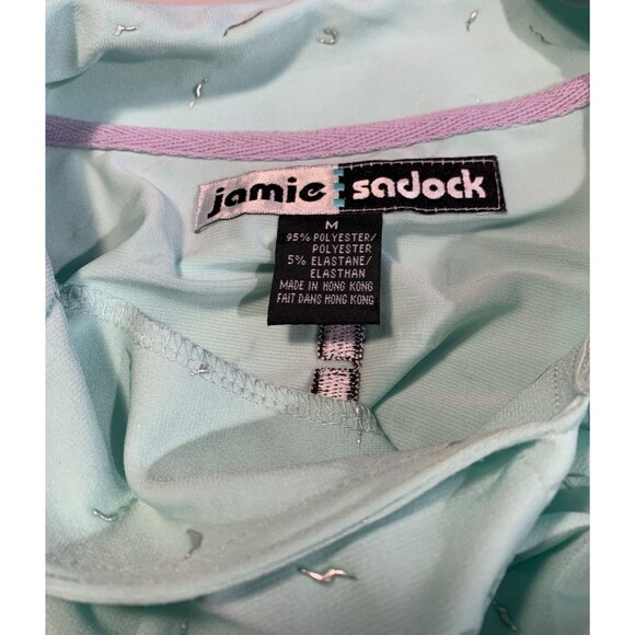 Jamie Sadock Stretch Golf Polo Size M Short Sleeve Pickleball Summer Tennis - Picture 4 of 15